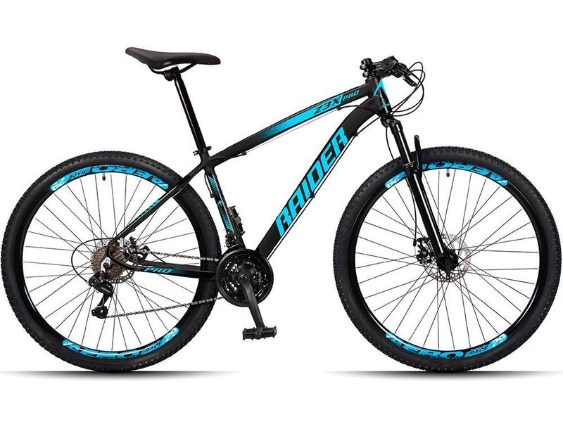 Bicicleta Aro 29 Raider Z3X 24 Vel Câmbio Traseiro Shimano Freio a